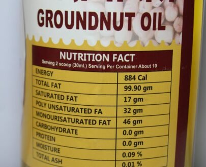 Wood pressed (Cold pressed) Groundnut Oil / Peanut oil