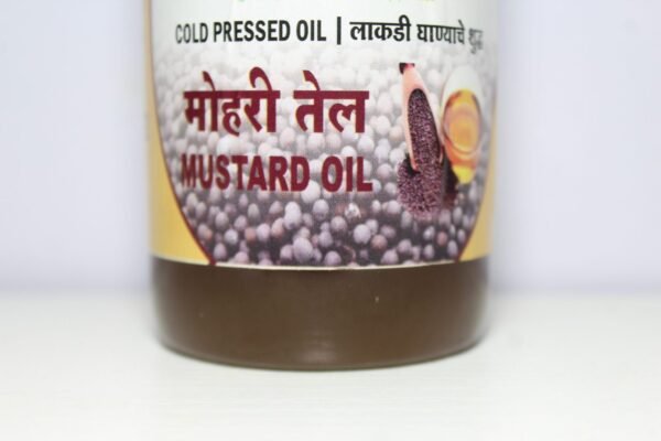 Black Mustard Oil (Wood pressed /Cold pressed) – लाकडी घाना मोहरी तेल / सरसों का तेल