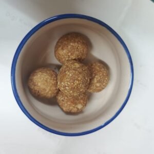 Sesame Groundnut Jaggery ladoo