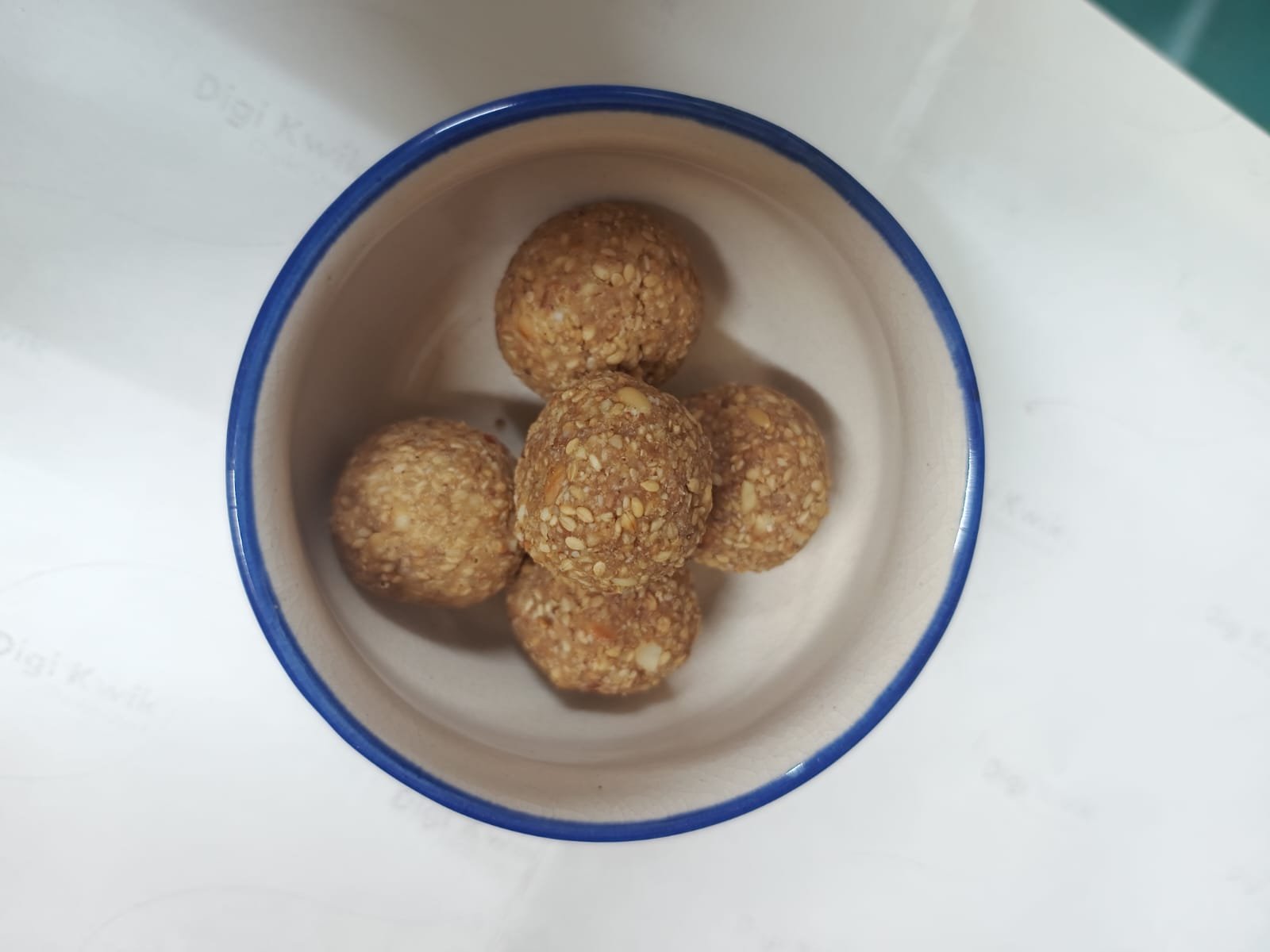 Sesame Groundnut Jaggery ladoo