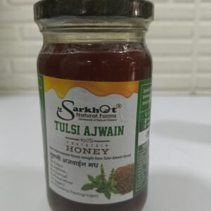 Tulsi Ajwain Honey, Tulsi, Organic honey, Ajwain, Raw honey, Unprocessed honey, Pure Honey, Real Honey