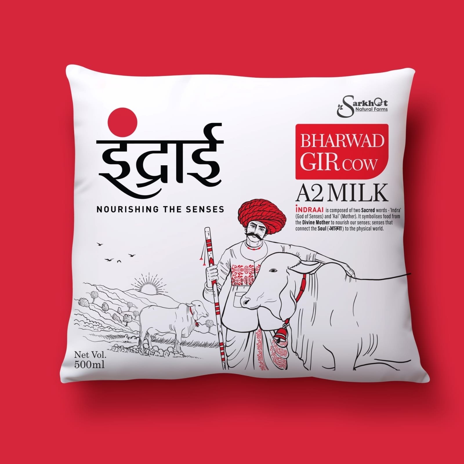 A2 Milk, Organic Milk, Desi Cow Milk, No Chemicals Milk, Bharwad Cow Milk
