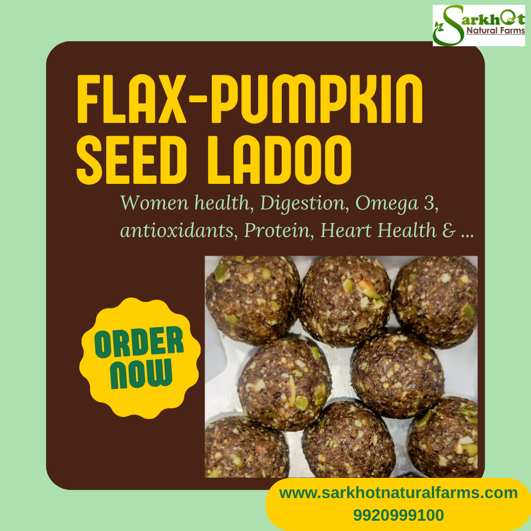 Flaxseed ladoo, Pumpkin seed ladoo, Flax-pumpkin seed ladoo, Organic seeds ladoo, Women health ladoo, Menstruation ladoo,