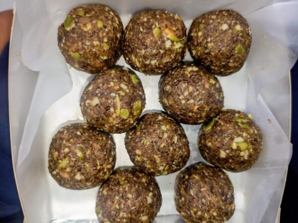 Pumpkin seed ladoo, Flaxseed ladoo,