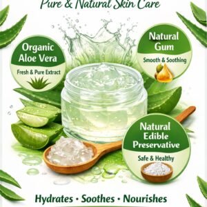 Aloevera Gel, Organic Aloevera Gel, No Fragrance, Pure Aloevera Gel, Premium Aloe