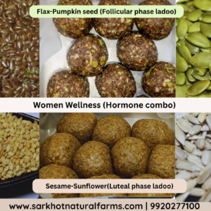 Sesame Sunflower ladoo, Women Combo, Women wellness, Luteal phase, Periods, Menstruation